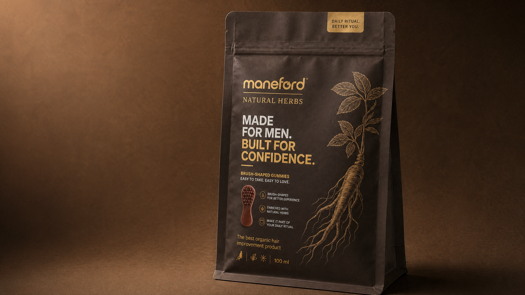 Maneford homepage hero packaging image