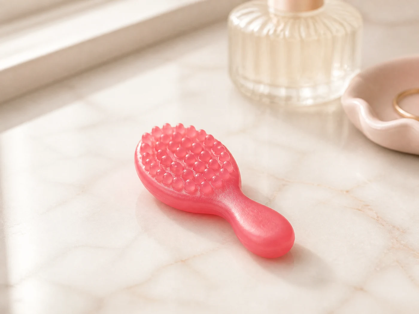 Shaped Like a Hairbrush. You Will Never Forget It.