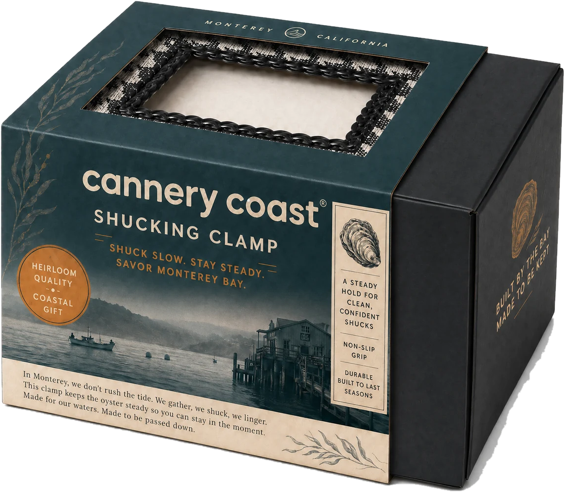 Cannery Coast The Monterey Shucker product shot for feel-better section